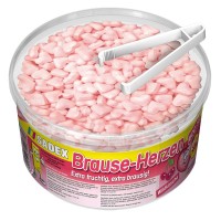 Sadex Brause-Herzen Brause-Bonbon, 600 Stück