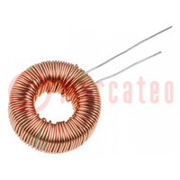 Inductor: wire; THT; 330uH; 440mΩ; 0.5A