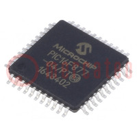 IC: microcontrollore PIC; 14kB; 4MHz; A/E/USART,MSSP (SPI / I2C)