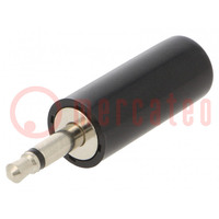 Plug; Jack 3,5mm; male; mono; ways: 2; straight; for cable; 5.3mm