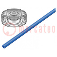 Pneumatic tubing; -0.95÷10bar; PUN-H; Tube in.diam: 4mm; blue
