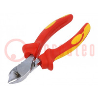 Pliers; side,cutting,insulated; 160mm; 1kVAC