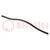 Holder; ZnAL; black chrome; H: 26mm; L: 210mm; W: 7.8mm; VITO; handle