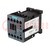 Contactor: 3-pole; NO x3; Auxiliary contacts: NC; 24VDC; 7A; 3RT20