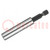 Holders for screwdriver bits; Socket: 1/4"; Overall len: 58mm
