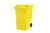 SARO 2 Rad Müllgroßbehälter 240 Liter -gelb-MGB240GE, Ansicht vorne