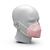 Artikelbild Atemschutzmaske "Colour" FFP2 NR, einzeln, pink