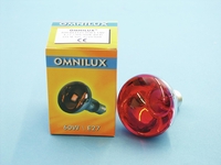 OMNILUX R80 - BOMBILLA (230 V, 60 W, E-27), COLOR ROJO