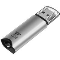 USB-Stick 32GB Silicon Power USB3.2 M02 Silber Alu BULK
