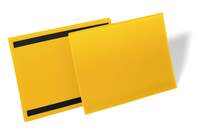 DURABLE Magnetische Kennzeichnungstasche A4 quer, gelb
