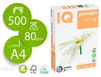 PAPEL FOTOCOPIADORA IQ PREMIUM DIN A4 80 GRAMOS PAQUETE DE 500 HOJAS