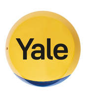 Yale The Sync Powered Siren Will Operate Via AC Mains Or With Battery. When Przewodowa syrena Zewnętrzna