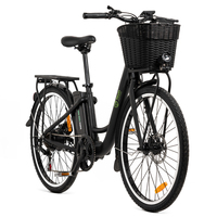 Youin BK2226B bicicleta eléctrica Negro Aluminio 66 cm (26") 25 kg