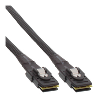 InLine SAS cable int. Mini-SAS SFF-8087 to Mini-SAS SFF-8087, w/Sideband, 0.75m