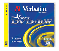 Verbatim 43228 DVD vierge 4,7 Go DVD+RW 1 pièce(s)