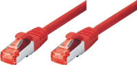 Tecline S/FTP Cat6, 3m netwerkkabel Rood S/FTP (S-STP)