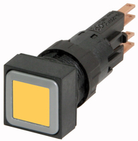 Eaton Q18LT-GE/WB villanykapcsoló Pushbutton switch Fekete, Sárga