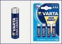 Varta HIGH ENERGY AAA Einwegbatterie Alkali