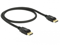 DeLOCK 85506 DisplayPort-Kabel 0,5 m Schwarz