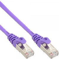 InLine 4043718163076 netwerkkabel Paars 0,25 m Cat5e SF/UTP (S-FTP)