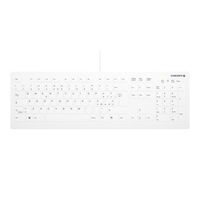 CHERRY AK-C8112 Tastatur USB QWERTY Italienisch Weiß