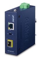 PLANET IGT-815AT netwerk media converter 1000 Mbit/s Multimode, Single-mode Blauw