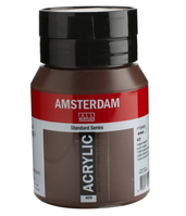 Amsterdam Standard Acrylfarbe 500 ml Braun Flasche
