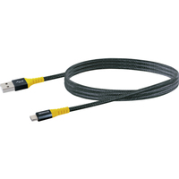 Schwaiger WKUM10 511 câble USB USB 2.0 1,2 m USB A Micro-USB B Noir, Jaune