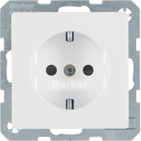Berker 41236089 wandcontactdoos Type F Wit