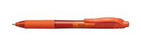 Pentel EnerGel X Stylo à bille retractable avec clip Orange