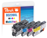 Peach LC-3239XL inktcartridge 4 stuk(s) Hoog (XL) rendement Zwart, Cyaan, Magenta, Geel