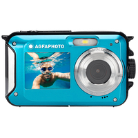 AgfaPhoto WP8000 Digitalkamera 1/3 Zoll Kompaktkamera 24 MP CMOS 1920 x 1080 Pixel Blau