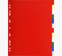 Exacompta 93H divisor Polipropileno (PP) Multicolor