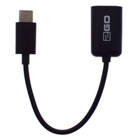 2GO 795815 USB-kabel 0,145 m USB A USB C Zwart