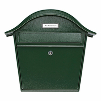 BURG-WÄCHTER Holiday 5842 GR mailboxes Verde Buzón de correos para montaje en pared Acero
