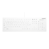 CHERRY AK-C8112 teclado USB QWERTY Español Blanco