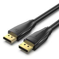Vention HCDBH DisplayPort kabel 2 m Zwart