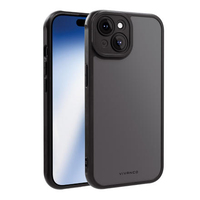Vivanco 63891 telefontok 15,5 cm (6.1") Védőtok Fekete, Átlátszó