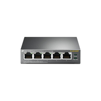 TP-Link TL-SG1005P Nie zarządzany Gigabit Ethernet (10/100/1000) Obsługa PoE Czarny