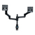 R-Go Tools Zepher 4 Monitor arm R-Go Zepher Dual, for two monitors, fully adjustable, 0- 8 kg load capacity, 100% circular, black