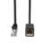 LogiLink CQX033S câble de réseau Noir 1 m Cat6a S/FTP (S-STP)