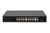 Digitus DN-95355 hálózati kapcsoló Beállítást nem igénylő (unmanaged) Gigabit Ethernet (10/100/1000) Ethernet-áramellátás (PoE) támogatása 1U Fekete