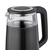 ELDOM C530 NEVO bouilloire 1,7 L 2200 W Noir, Transparent