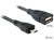DeLOCK 50cm USB micro-B/USB2.0-A USB kábel 0,5 M Micro-USB B USB A Fekete