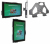 Brodit 511655 Halterung Passive Halterung Tablet/UMPC Grau