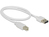 DeLOCK 0.5m, USB2.0-A/USB2.0-B USB-kabel 0,5 m USB A USB B Wit