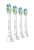 Philips W Optimal White HX6064/10 4-pack sonic toothbrush heads