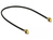 DeLOCK 89607 coax-kabel 1.13 0,5 m MHF (I-PEX) Zwart, Goud