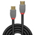 Lindy 36961 kabel HDMI 0,5 m HDMI Typu A (Standard) Czarny, Szary