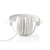 Nedis HPWD1100WT fejhallgató és headset Vezetékes Fejpánt Zene/általános Fehér
